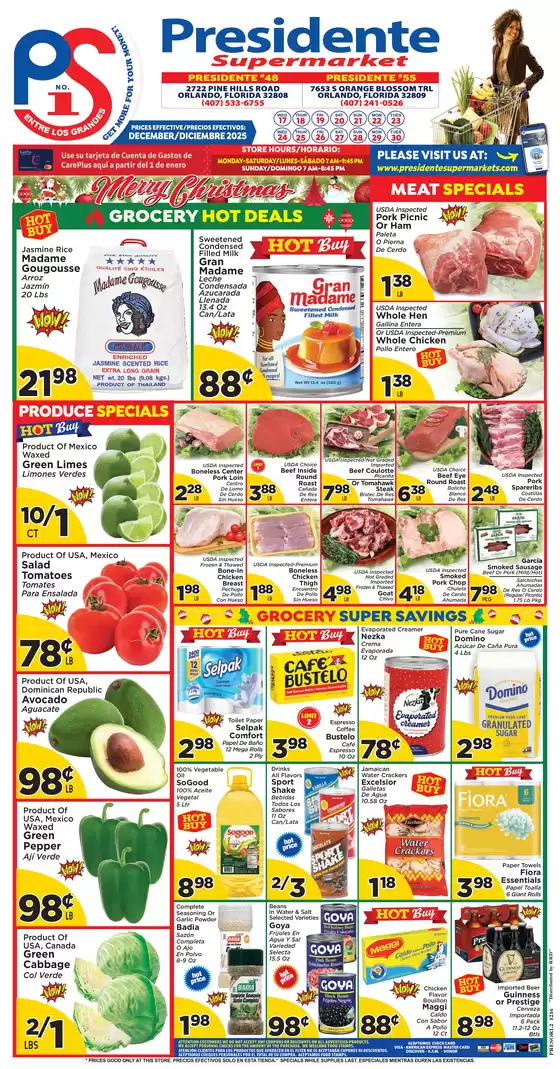 Presidente catalogue | Special offers for you | 2025-12-17T00:00:00.000Z - 2025-12-30T00:00:00.000Z