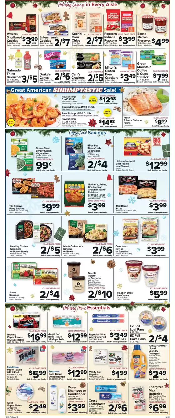Foodtown supermarkets catalogue in New York | Exclusive bargains | 2025-12-19T00:00:00.000Z - 2025-12-25T00:00:00.000Z