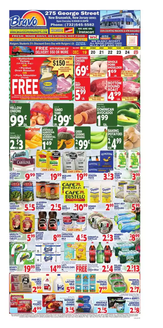 Bravo Supermarkets catalogue in Humble TX | Top offers for smart savers | 2025-12-19T00:00:00.000Z - 2025-12-25T00:00:00.000Z