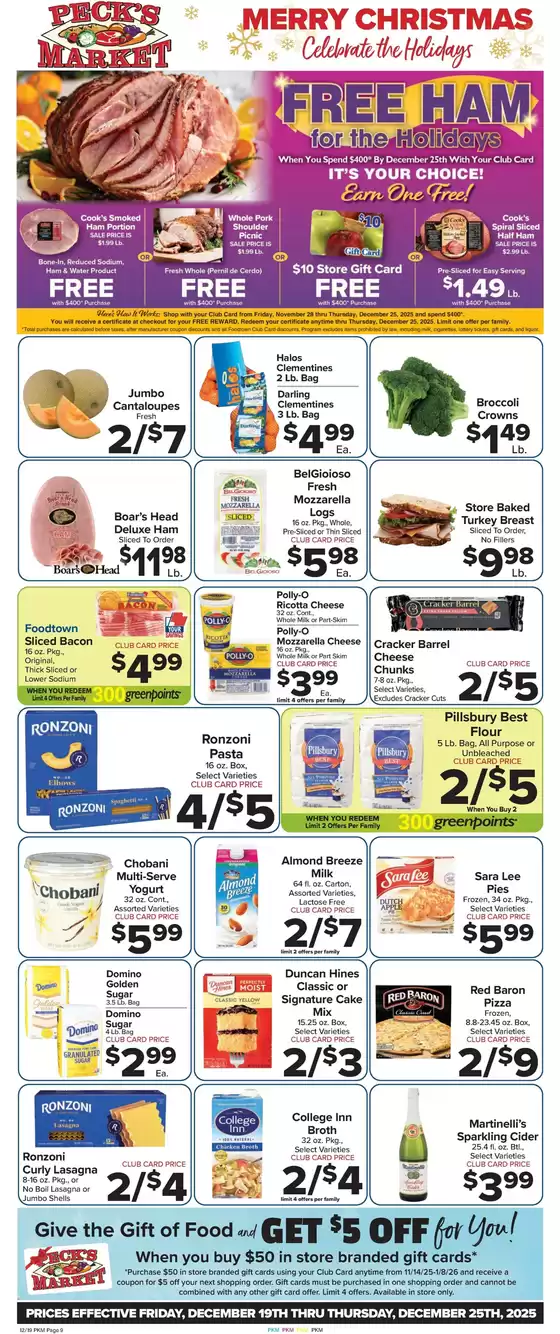 Foodtown supermarkets catalogue in Humble TX | Discounts and promotions | 2025-12-19T00:00:00.000Z - 2025-12-25T00:00:00.000Z