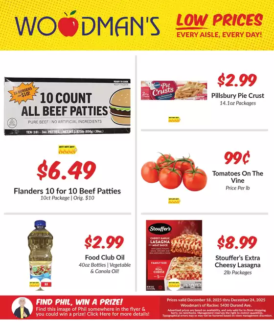 Woodman's catalogue in Colonie NY | Our best bargains | 2025-12-18T00:00:00.000Z - 2025-12-24T00:00:00.000Z