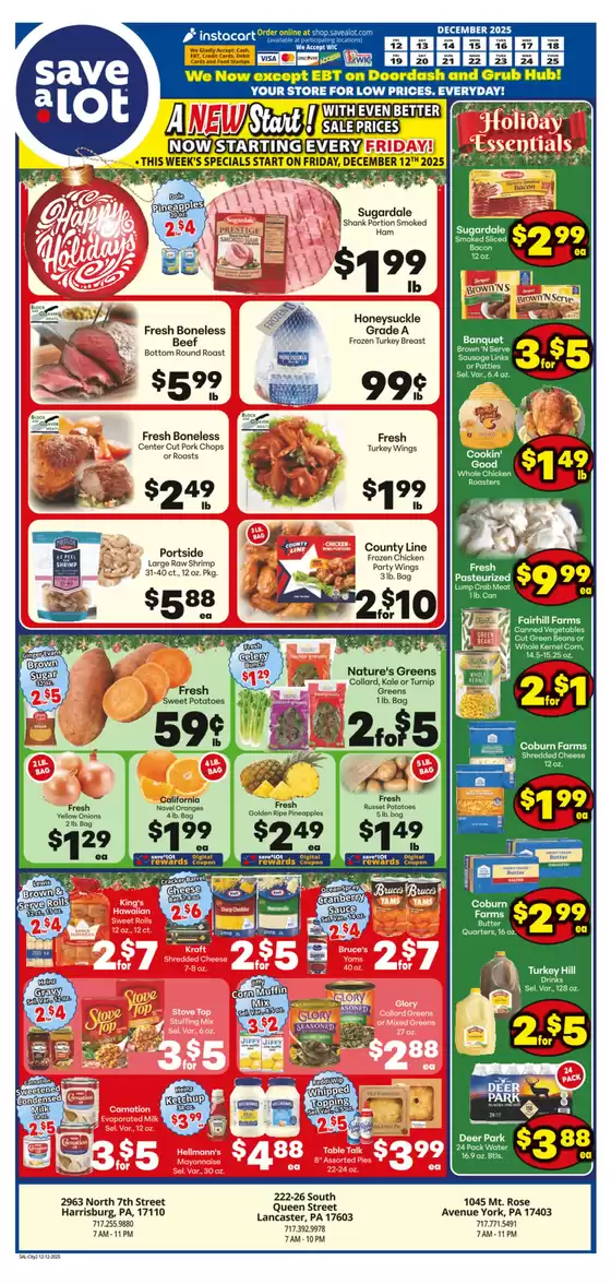 Save a Lot catalogue in Baxley GA | Current bargains and offers | 2025-12-16T00:00:00.000Z - 2025-12-25T00:00:00.000Z