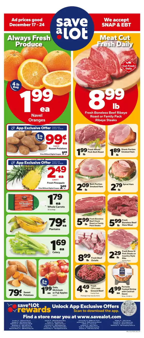 Save a Lot catalogue in Tigard OR | Exclusive deals and bargains | 2025-12-17T00:00:00.000Z - 2025-12-24T00:00:00.000Z