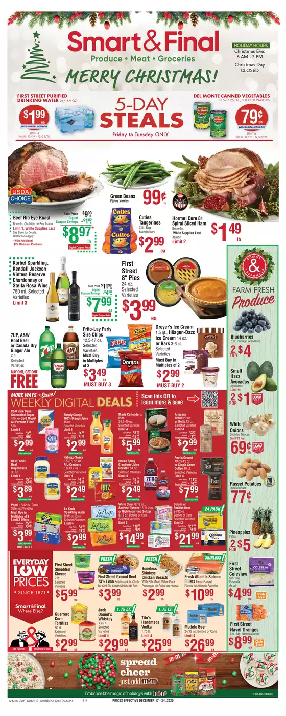 Smart & Final catalogue in Irving TX | Special offers for you | 2025-12-19T00:00:00.000Z - 2025-12-23T00:00:00.000Z