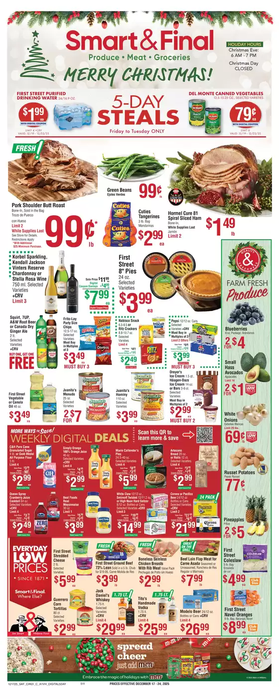 Smart & Final catalogue in Irving TX | Great offer for all customers | 2025-12-19T00:00:00.000Z - 2025-12-23T00:00:00.000Z