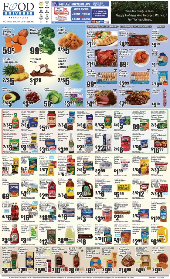 Food Universe catalogue in Pelham NY | Great discounts on selected products | 2025-12-19T00:00:00.000Z - 2025-12-25T00:00:00.000Z