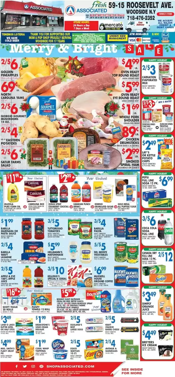 Associated catalogue in Fresh Meadows NY | Great offer for bargain hunters | 2025-12-19T00:00:00.000Z - 2025-12-25T00:00:00.000Z