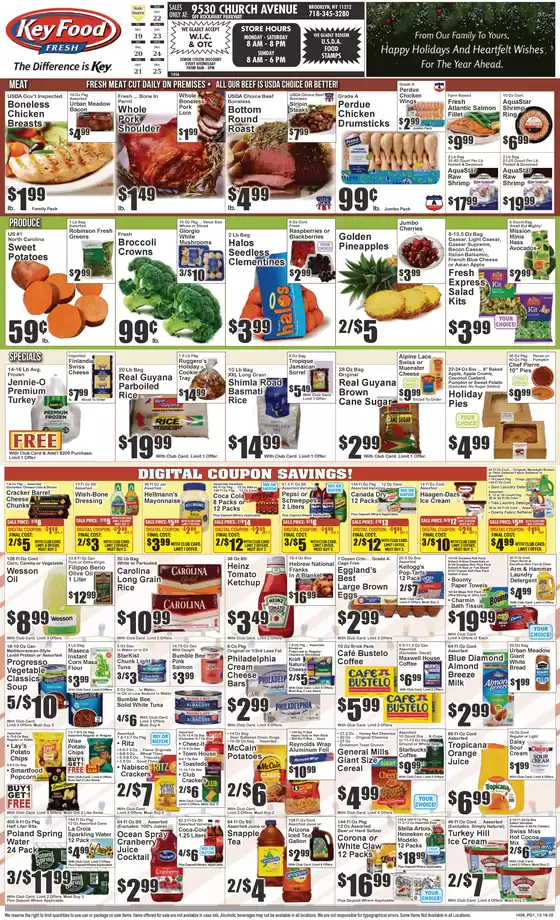 Key Food catalogue in Red Bluff CA | Save now with our deals | 2025-12-19T00:00:00.000Z - 2026-01-02T00:00:00.000Z
