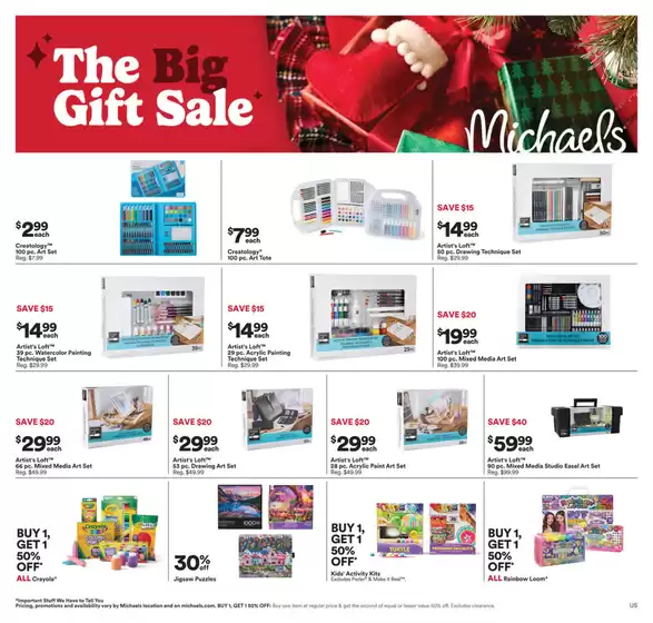 Michaels catalogue in La Crosse WI | 12/21 Weekly Ad | 2025-12-21T00:00:00.000Z - 2025-12-25T00:00:00.000Z