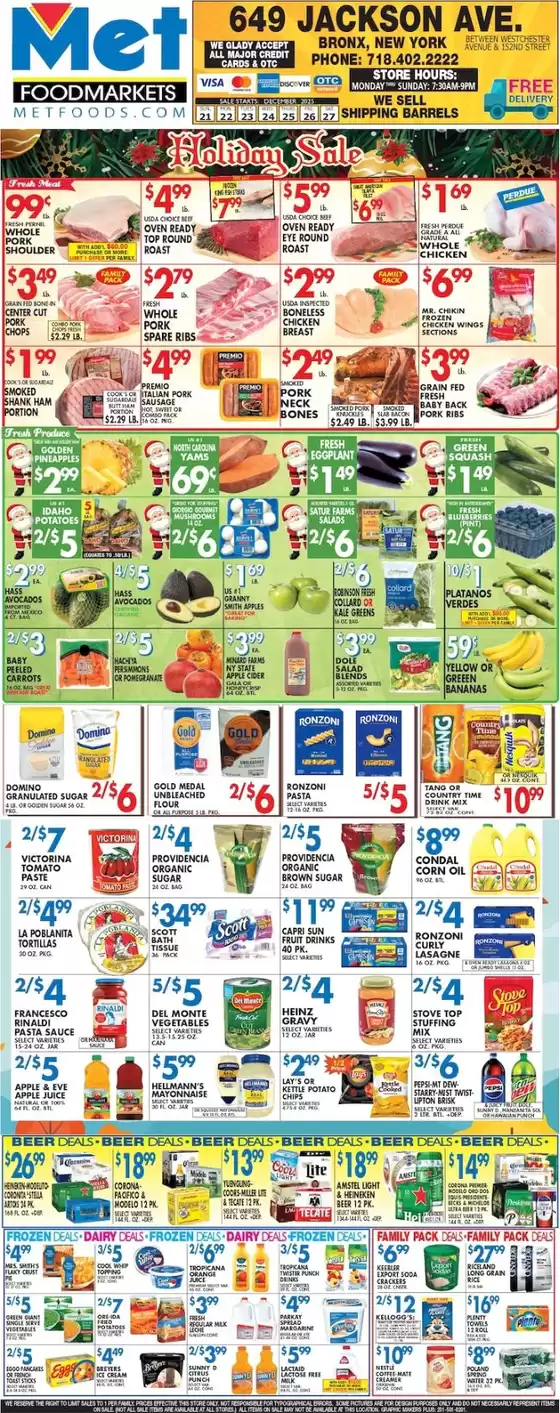 Met Foodmarkets catalogue in Loomis CA | Exclusive bargains | 2025-12-21T00:00:00.000Z - 2025-12-27T00:00:00.000Z