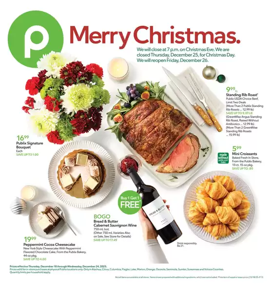 Publix catalogue in Santa Ana CA | Wide range of offers | 2025-12-18T00:00:00.000Z - 2025-12-24T00:00:00.000Z