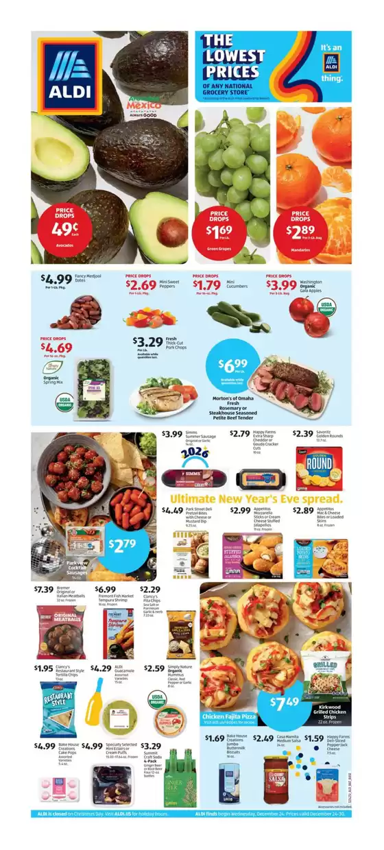 Aldi catalogue in Miami FL | Weekly Ad | 2025-12-24T00:00:00.000Z - 2025-12-30T00:00:00.000Z