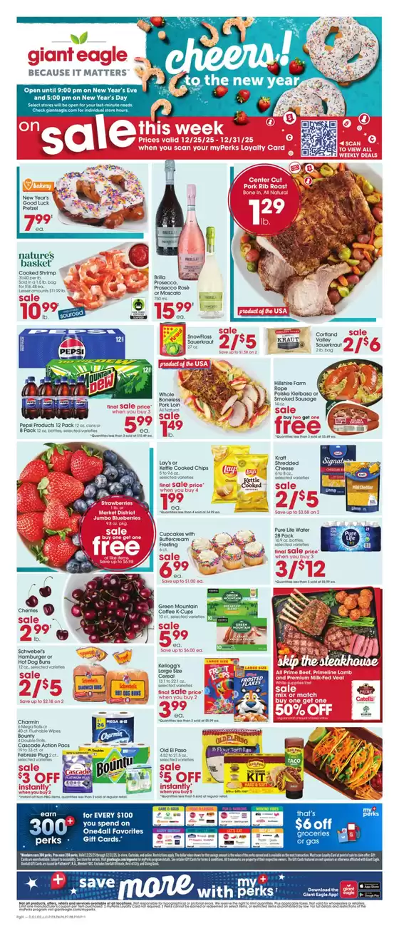 Giant Eagle catalogue in Decatur IN | Weekly Sale Giant Eagle | 2025-12-25T00:00:00.000Z - 2025-12-31T00:00:00.000Z