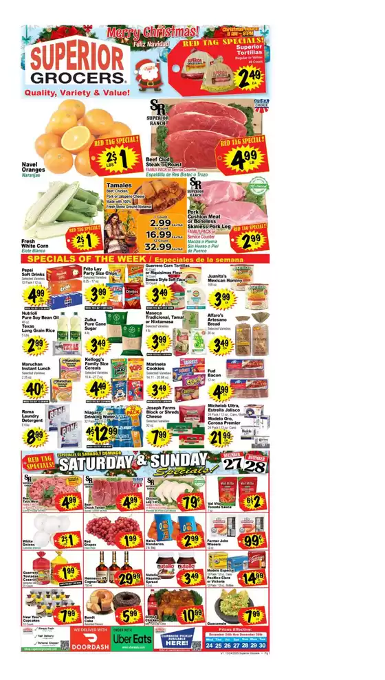 Superior Grocers catalogue in Mesquite TX | Weekly Specials | 2025-12-24T00:00:00.000Z - 2025-12-30T00:00:00.000Z