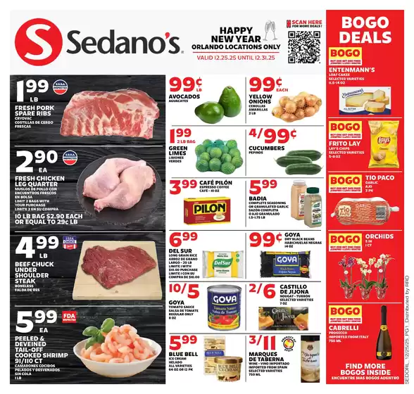 Sedano's catalogue in Aberdeen MD | Great discounts on selected products | 2025-12-25T00:00:00.000Z - 2025-12-31T00:00:00.000Z