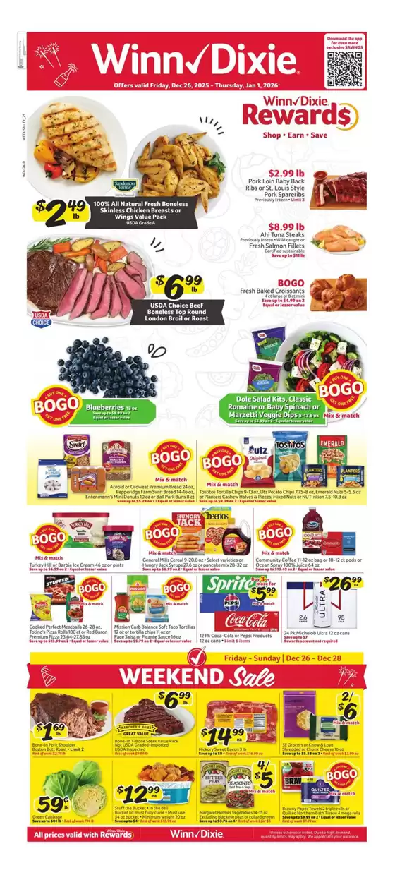 Winn Dixie catalogue in Aberdeen MD | Weekly Circular | 2025-12-26T00:00:00.000Z - 2026-01-01T00:00:00.000Z