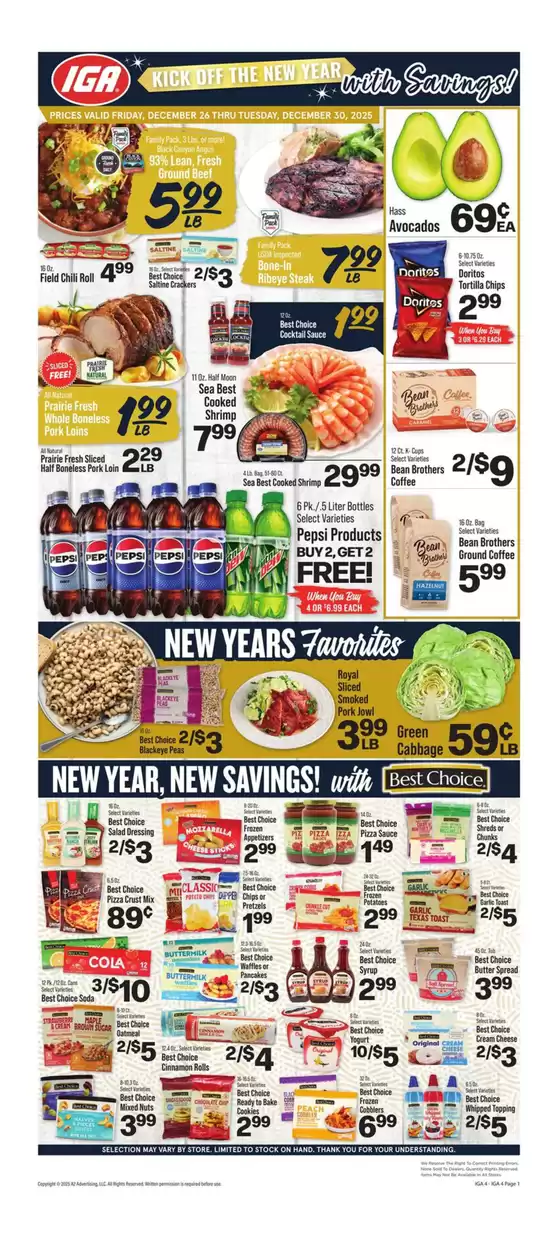 IGA catalogue in Bell CA | Current deals and offers | 2025-12-26T00:00:00.000Z - 2025-12-30T00:00:00.000Z