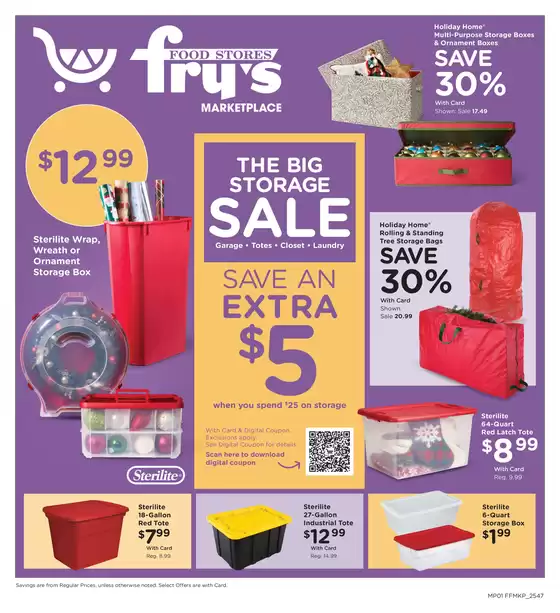 Fry's catalogue in Bell CA | Home & Apparel | 2025-12-26T00:00:00.000Z - 2026-01-01T00:00:00.000Z