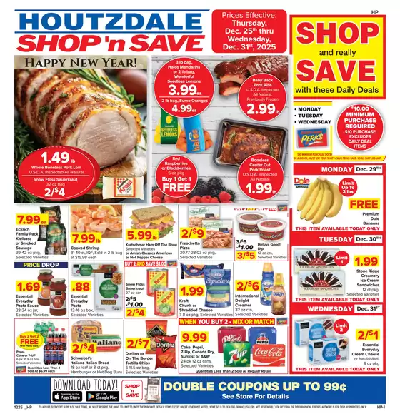 Shop 'n Save catalogue in Gridley CA | Discover attractive offers | 2025-12-25T00:00:00.000Z - 2025-12-31T00:00:00.000Z