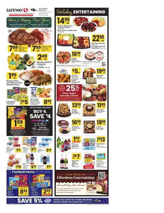 Safeway catalogue | Top deals and discounts | 2025-12-26T00:00:00.000Z - 2026-01-01T00:00:00.000Z