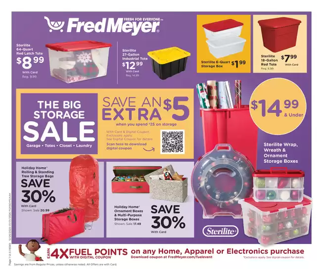 Fred Meyer catalogue in Cedar Hill TX | Wide range of offers | 2025-12-26T00:00:00.000Z - 2026-01-01T00:00:00.000Z