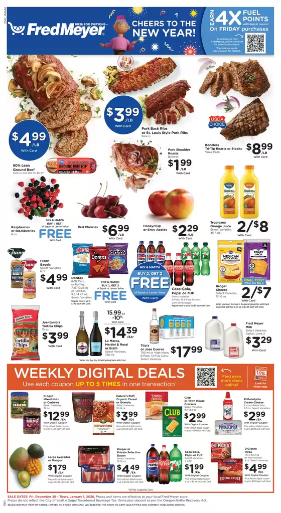 Fred Meyer catalogue in Fredericksburg VA | Save now with our deals | 2025-12-26T00:00:00.000Z - 2026-01-01T00:00:00.000Z
