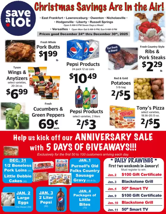 Save a Lot catalogue | Exclusive deals for our customers | 2025-12-24T00:00:00.000Z - 2025-12-30T00:00:00.000Z