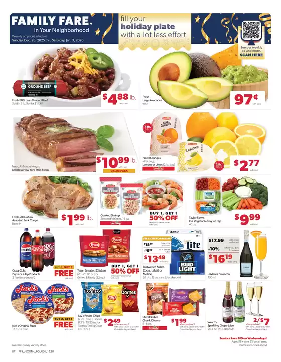 Family Fare catalogue in Yorba Linda CA | Exclusive deals and bargains | 2025-12-26T00:00:00.000Z - 2025-12-27T00:00:00.000Z