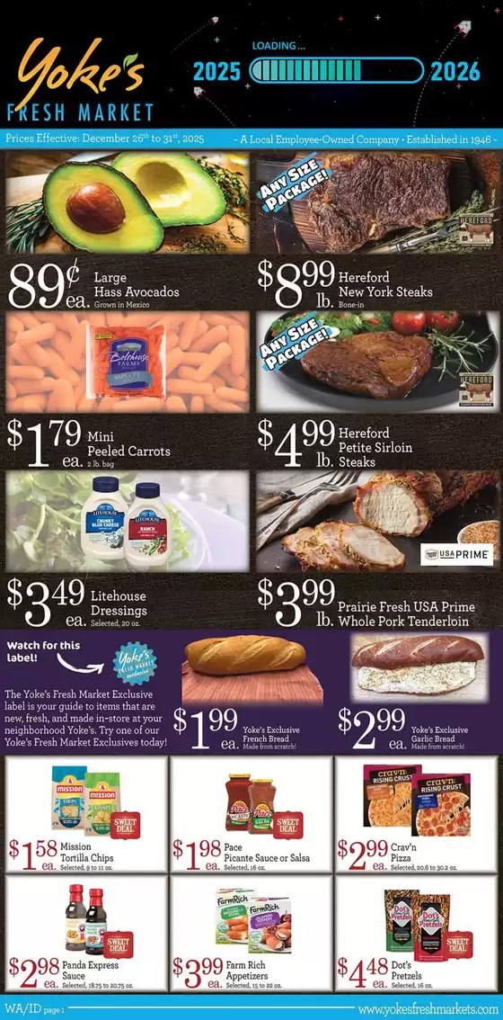 Yoke's Fresh Market  catalogue in Cockeysville MD | Offers for bargain hunters | 2025-12-26T00:00:00.000Z - 2025-12-31T00:00:00.000Z