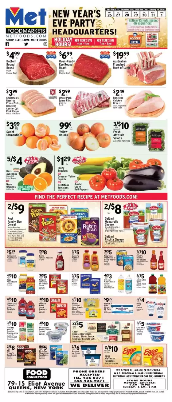 Met Foodmarkets catalogue in Cockeysville MD | Top deals and discounts | 2025-12-26T00:00:00.000Z - 2026-01-01T00:00:00.000Z