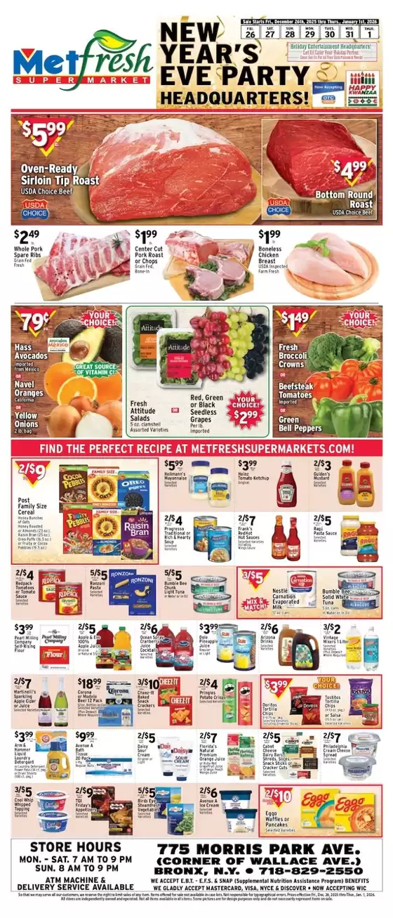 Met Foodmarkets catalogue in Cockeysville MD | New offers to discover | 2025-12-26T00:00:00.000Z - 2026-01-01T00:00:00.000Z