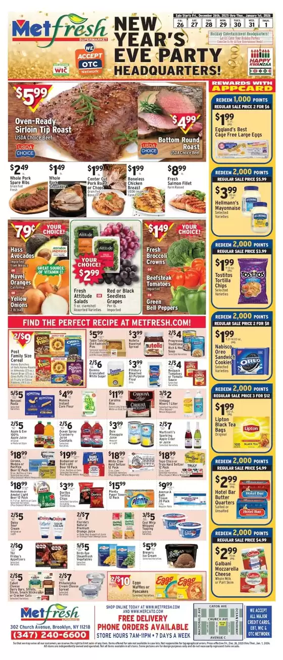Met Foodmarkets catalogue in Cockeysville MD | Our best offers for you | 2025-12-26T00:00:00.000Z - 2026-01-01T00:00:00.000Z
