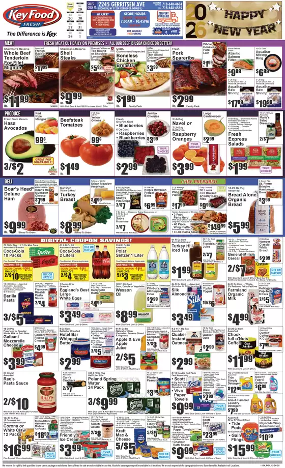 Key Food catalogue in Dallas TX | Great discounts on selected products | 2025-12-26T00:00:00.000Z - 2025-12-31T00:00:00.000Z