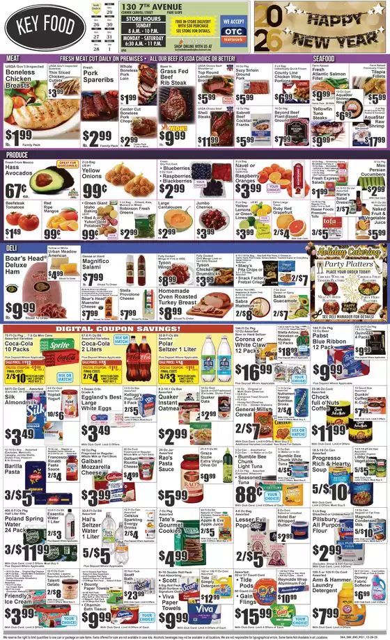 Key Food catalogue in Dallas TX | Special offers for you | 2025-12-27T00:00:00.000Z - 2025-12-31T00:00:00.000Z