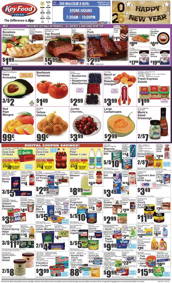 Key Food catalogue in Dallas TX | Top offers for smart savers | 2025-12-26T00:00:00.000Z - 2026-01-01T00:00:00.000Z
