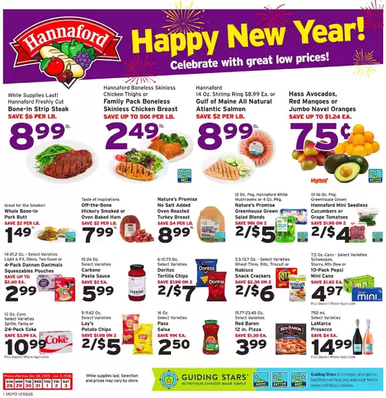Hannaford catalogue in Maumee OH | Top offers for all bargain hunters | 2025-12-28T00:00:00.000Z - 2026-01-03T00:00:00.000Z
