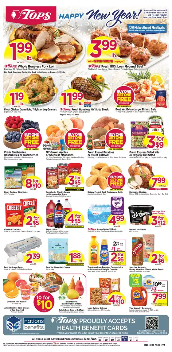 Tops catalogue in San Jose CA | New offers to discover | 2025-12-28T00:00:00.000Z - 2026-01-03T00:00:00.000Z