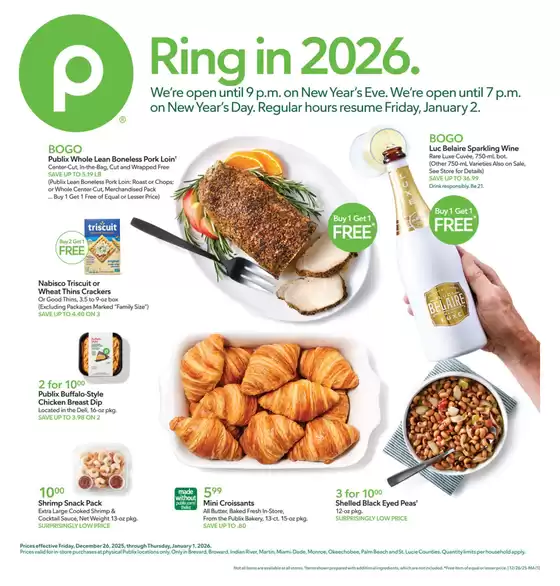 Publix catalogue in Cooperstown NY | Great offer for all customers | 2025-12-26T00:00:00.000Z - 2026-01-01T00:00:00.000Z