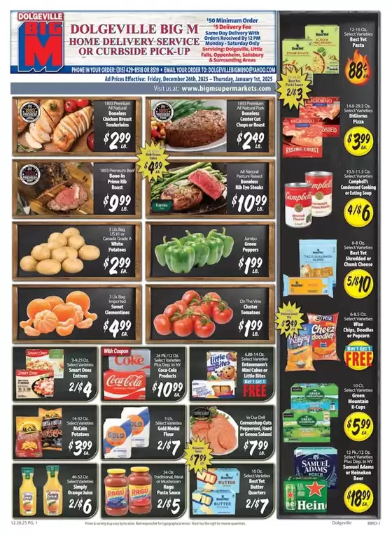 BigM Supermarkets catalogue in Norfolk VA | Exclusive deals for our customers | 2025-12-26T00:00:00.000Z - 2026-01-01T00:00:00.000Z