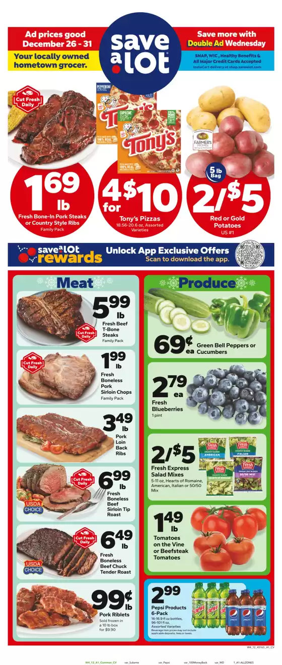 Save a Lot catalogue | Great offer for bargain hunters | 2025-12-26T00:00:00.000Z - 2025-12-31T00:00:00.000Z