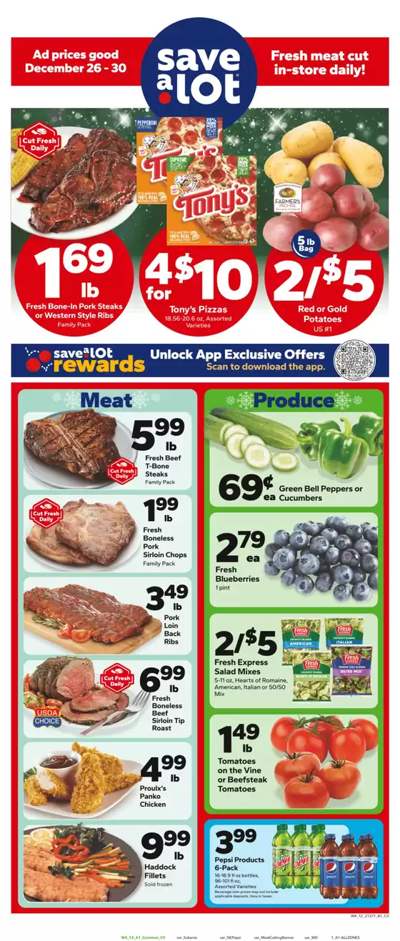 Save a Lot catalogue | Exclusive deals and bargains | 2025-12-26T00:00:00.000Z - 2025-12-30T00:00:00.000Z