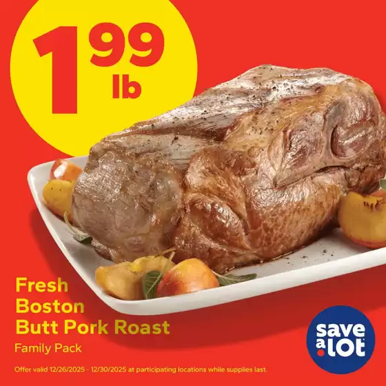 Save a Lot catalogue | Great discounts on selected products | 2025-12-26T00:00:00.000Z - 2025-12-30T00:00:00.000Z