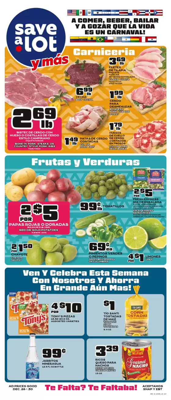 Save a Lot catalogue | Top deals and discounts | 2025-12-26T00:00:00.000Z - 2025-12-30T00:00:00.000Z