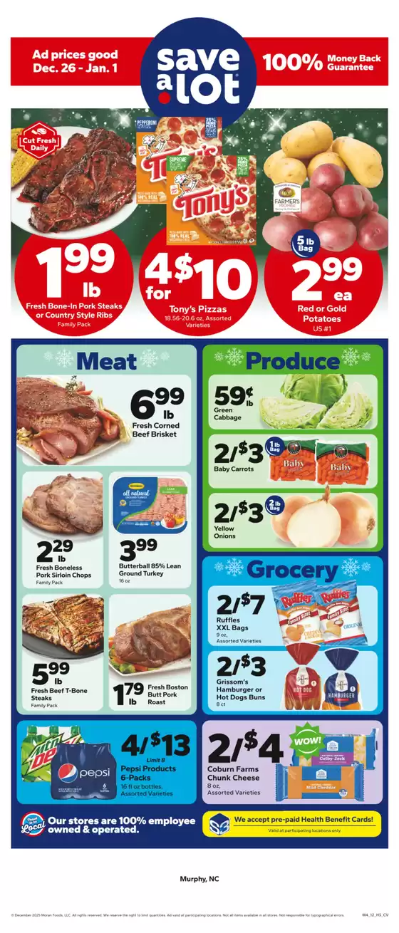 Save a Lot catalogue in Morrisville VT | Top deals for all customers | 2025-12-26T00:00:00.000Z - 2026-01-01T00:00:00.000Z