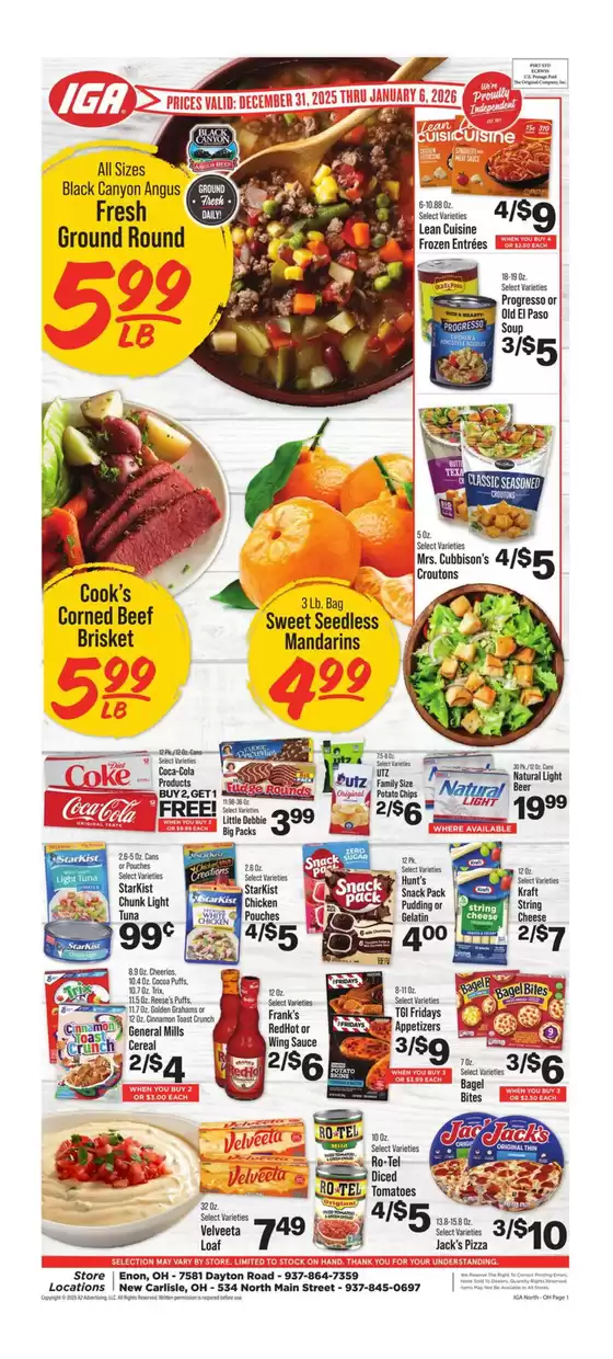 IGA catalogue in Milpitas CA | Great offer for bargain hunters | 2025-12-31T00:00:00.000Z - 2026-01-06T00:00:00.000Z
