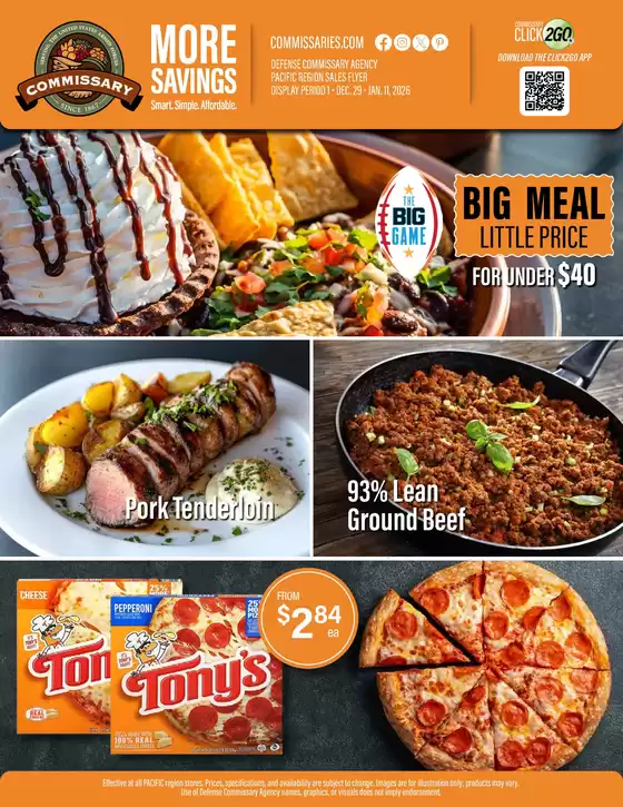 Commissary catalogue in International Falls MN | Current bargains and offers | 2025-12-29T00:00:00.000Z - 2026-01-11T00:00:00.000Z