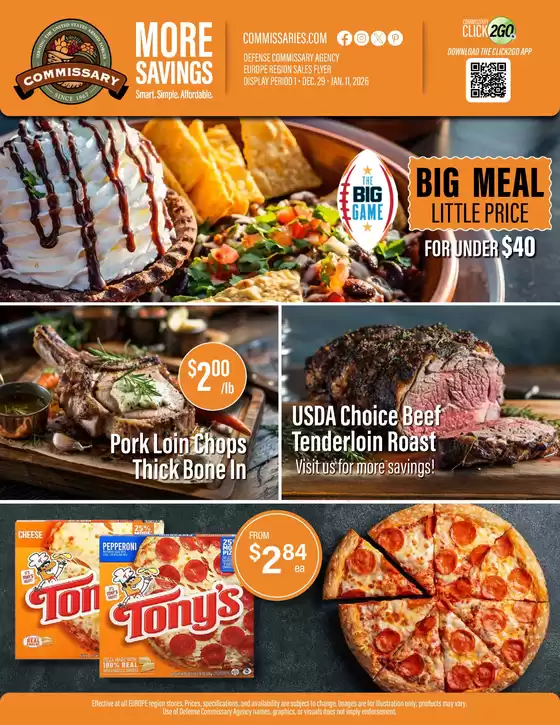 Commissary catalogue in International Falls MN | Great offer for all customers | 2025-12-29T00:00:00.000Z - 2026-01-11T00:00:00.000Z