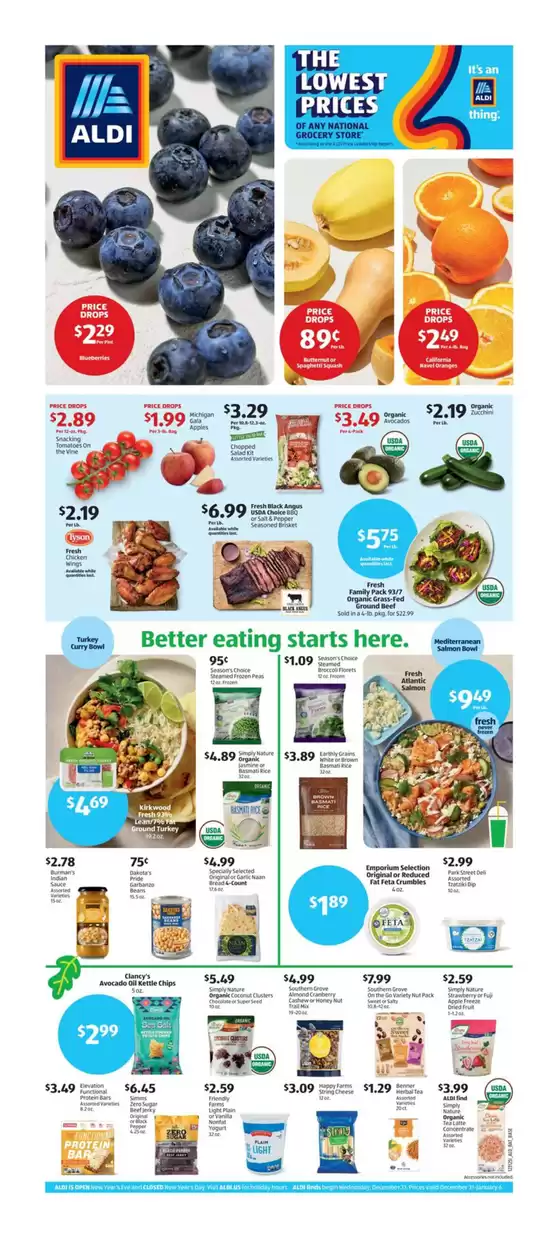 Aldi catalogue in La Habra CA | Weekly Ad | 2025-12-31T00:00:00.000Z - 2026-01-06T00:00:00.000Z
