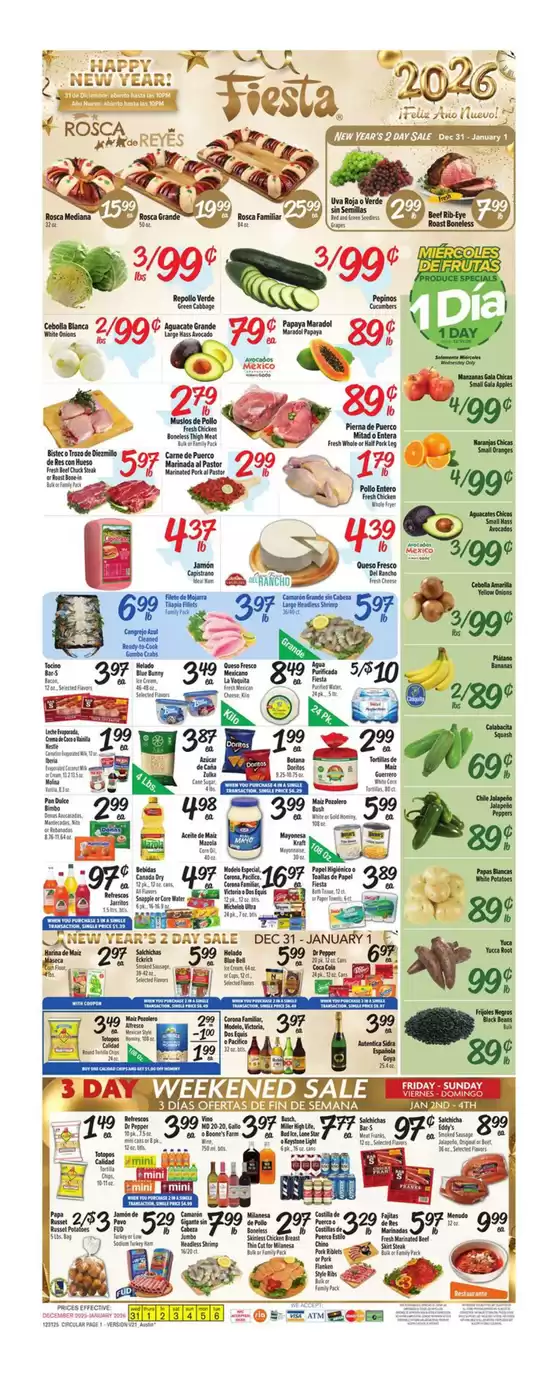 Fiesta Mart catalogue | Save now with our deals | 2025-12-31T00:00:00.000Z - 2026-01-06T00:00:00.000Z