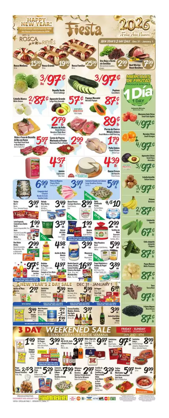Fiesta Mart catalogue | Exclusive bargains | 2025-12-31T00:00:00.000Z - 2026-01-06T00:00:00.000Z